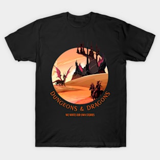 D&D - We Write Our Own Stories T-Shirt